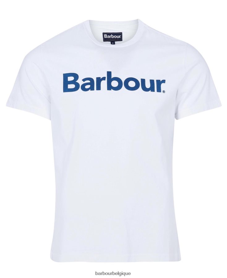 vêtements Barbour t-shirt à logo nouvelle marine Hommes T2L6ZP790