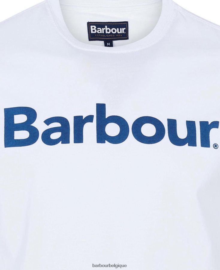 vêtements Barbour t-shirt à logo nouvelle marine Hommes T2L6ZP790