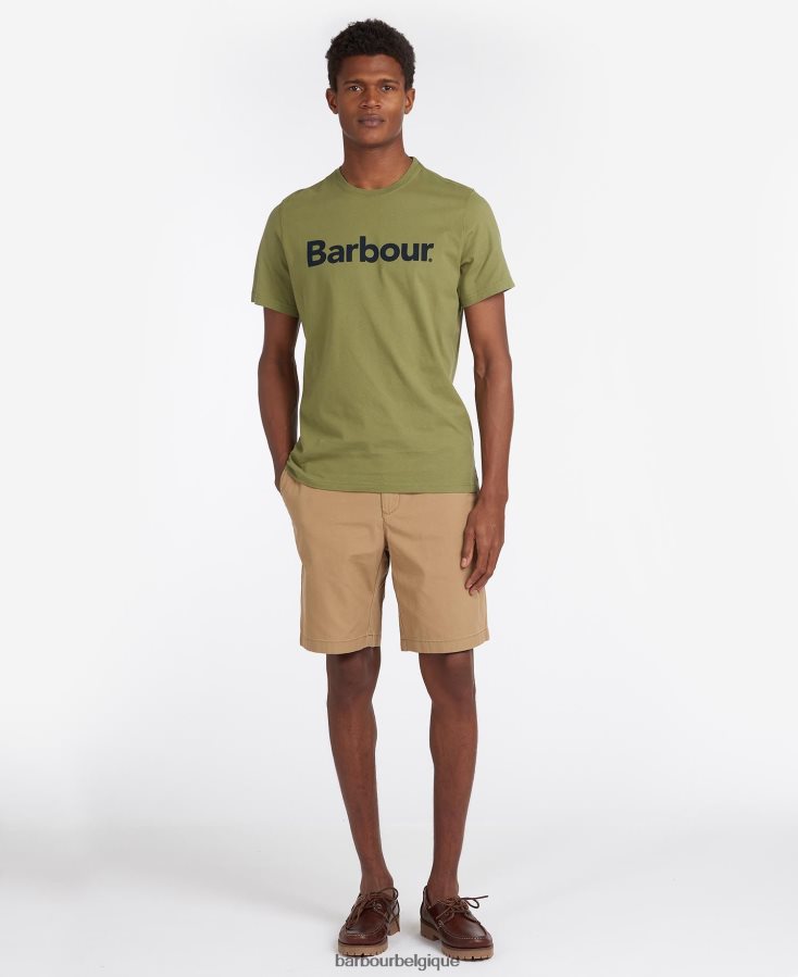 vêtements Barbour t-shirt à logo nouvelle marine Hommes T2L6ZP822