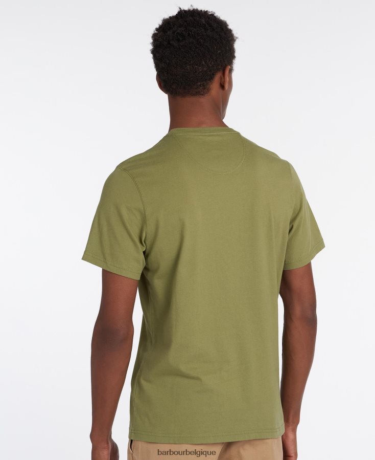 vêtements Barbour t-shirt à logo nouvelle marine Hommes T2L6ZP822