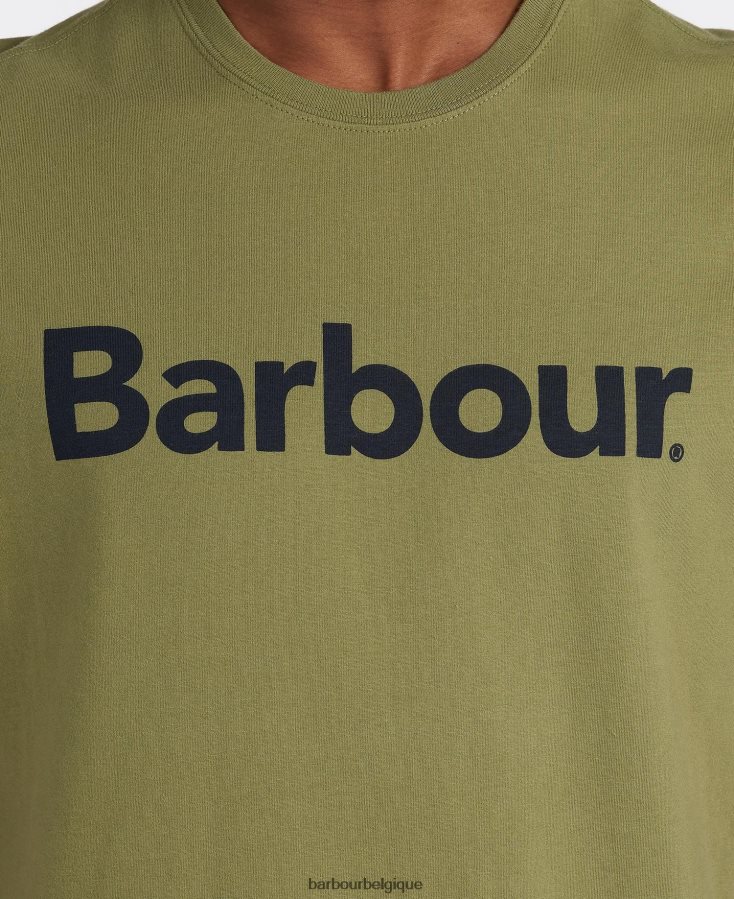 vêtements Barbour t-shirt à logo nouvelle marine Hommes T2L6ZP822