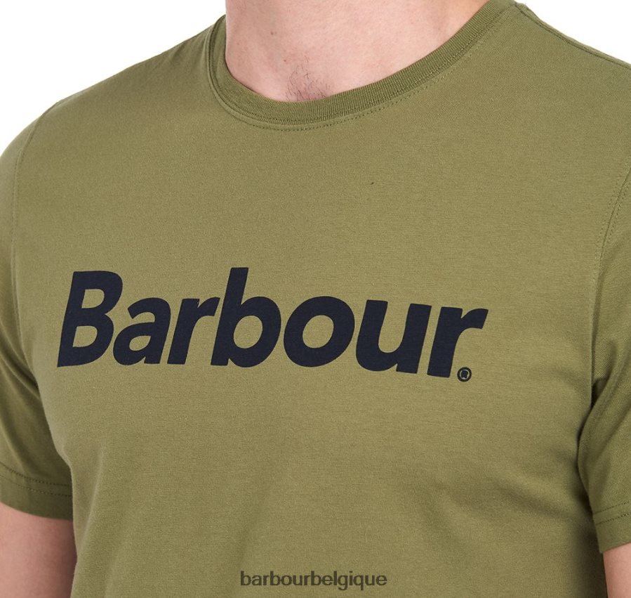 vêtements Barbour t-shirt à logo nouvelle marine Hommes T2L6ZP822