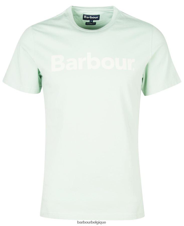 vêtements Barbour t-shirt à logo sel rose Hommes T2L6ZP837