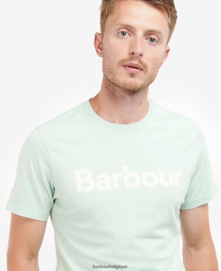 vêtements Barbour t-shirt à logo sel rose Hommes T2L6ZP837