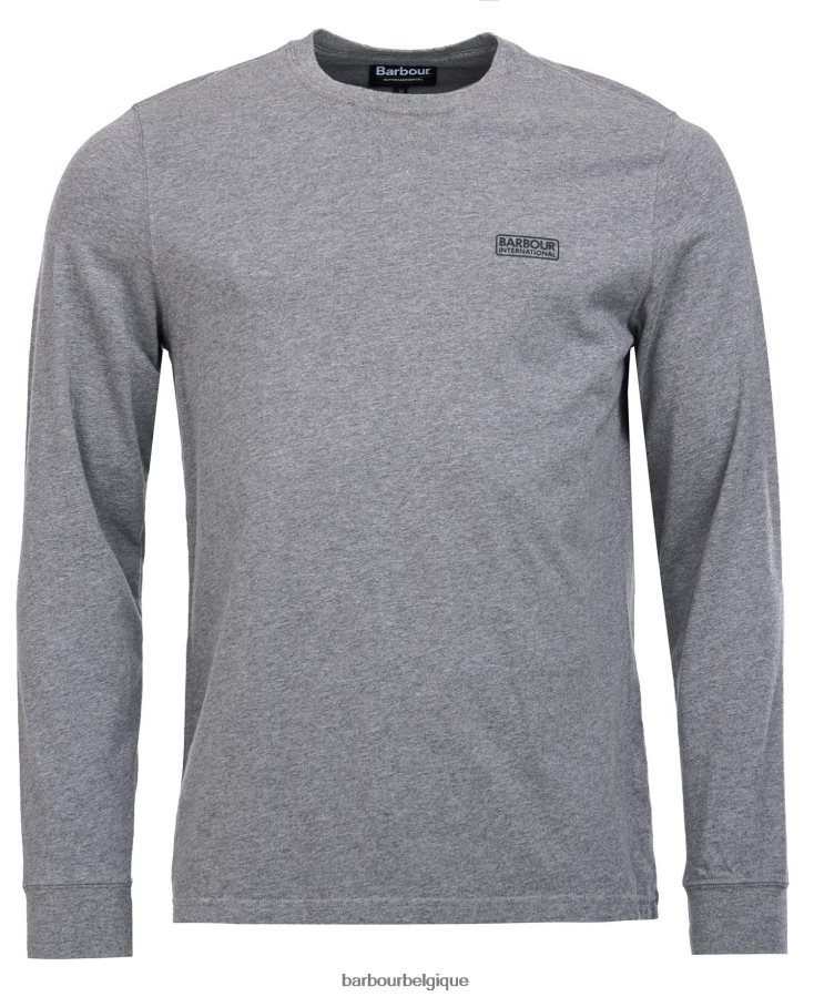 vêtements Barbour t-shirt à manches longues noir Hommes T2L6ZP899