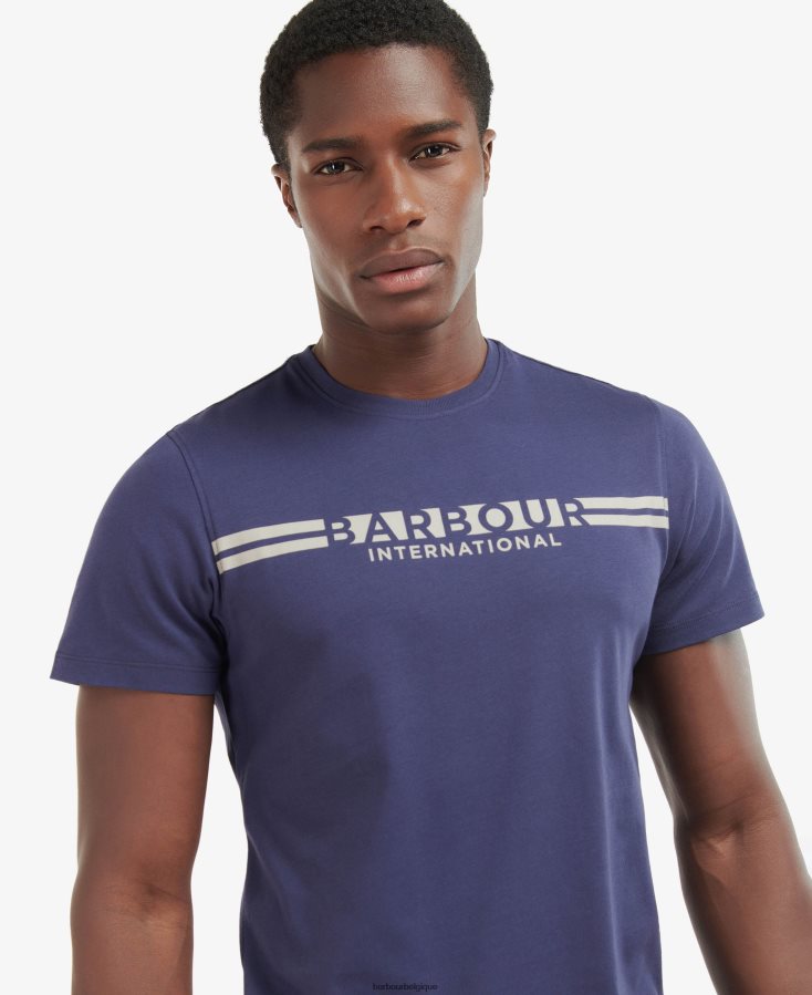 vêtements Barbour t-shirt oscar encre Hommes T2L6ZP846