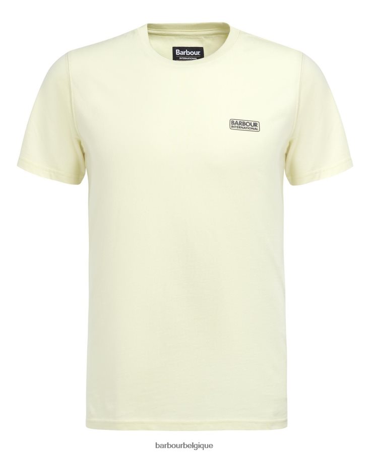 vêtements Barbour t-shirt à petit logo blanc/noir classique Hommes T2L6ZP804