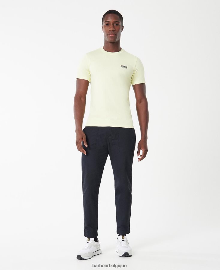 vêtements Barbour t-shirt à petit logo blanc/noir classique Hommes T2L6ZP804