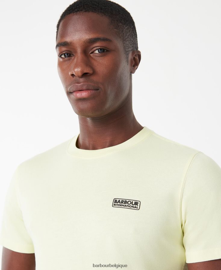 vêtements Barbour t-shirt à petit logo blanc/noir classique Hommes T2L6ZP804