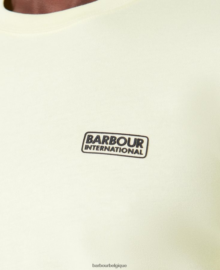 vêtements Barbour t-shirt à petit logo blanc/noir classique Hommes T2L6ZP804
