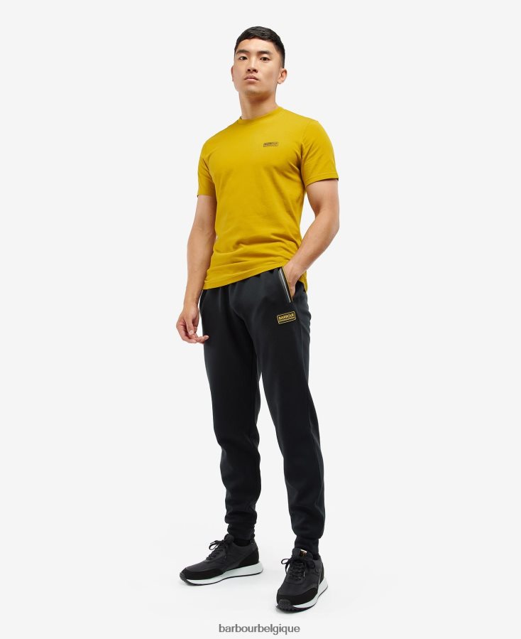 vêtements Barbour t-shirt à petit logo écorce de moutarde Hommes T2L6ZP974