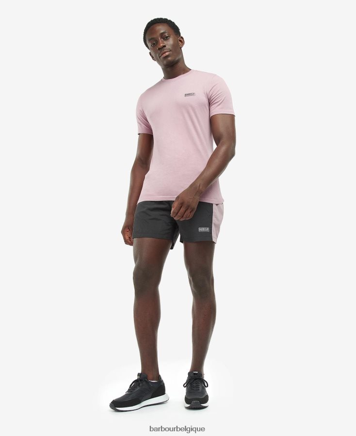 vêtements Barbour t-shirt à petit logo mauve Hommes T2L6ZP813