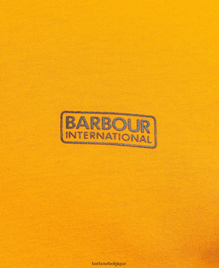vêtements Barbour t-shirt à petit logo mauve Hommes T2L6ZP920