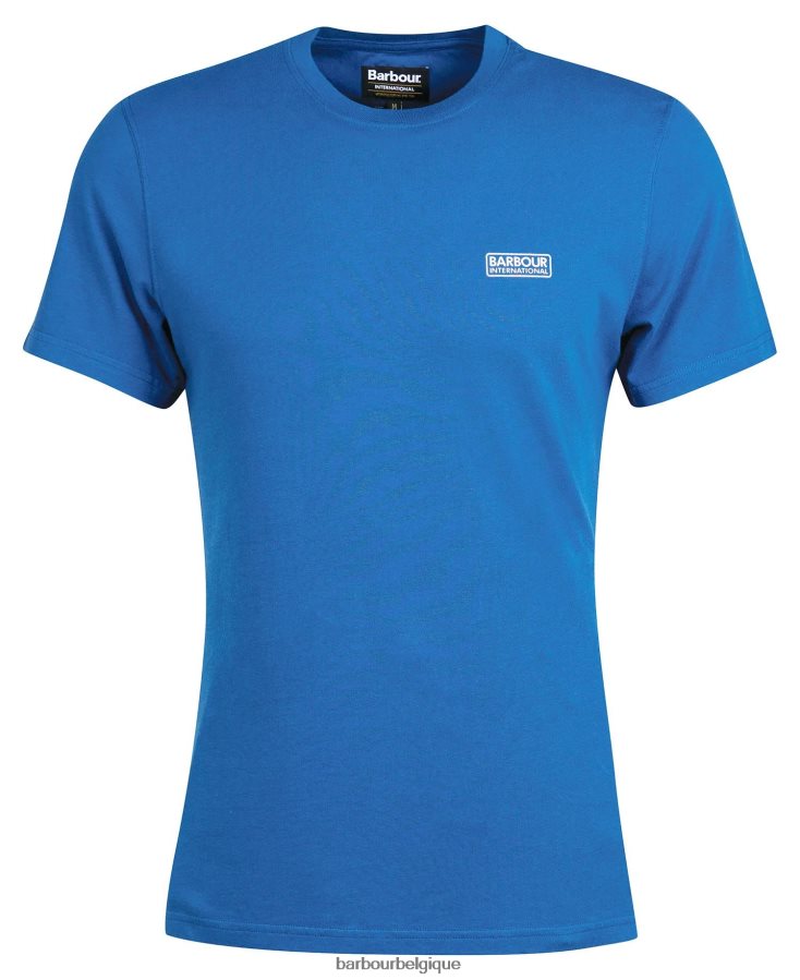 vêtements Barbour t-shirt à petit logo vert kombu Hommes T2L6ZP975