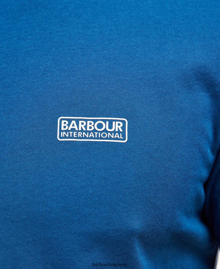 vêtements Barbour t-shirt à petit logo vert kombu Hommes T2L6ZP975