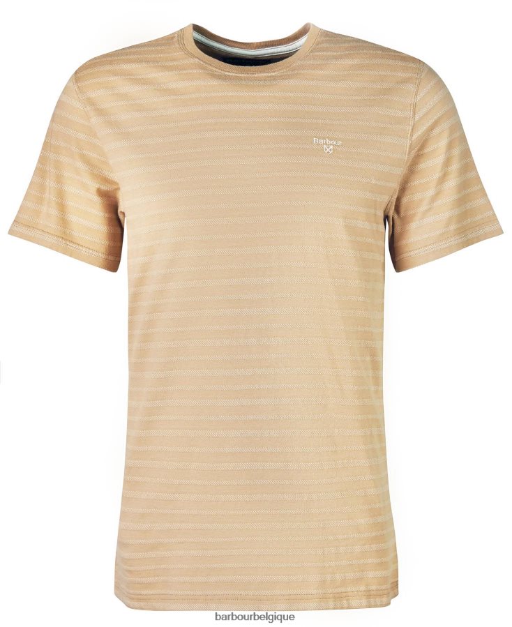 vêtements Barbour t-shirt piqué billingham tige de maïs Hommes T2L6ZP901