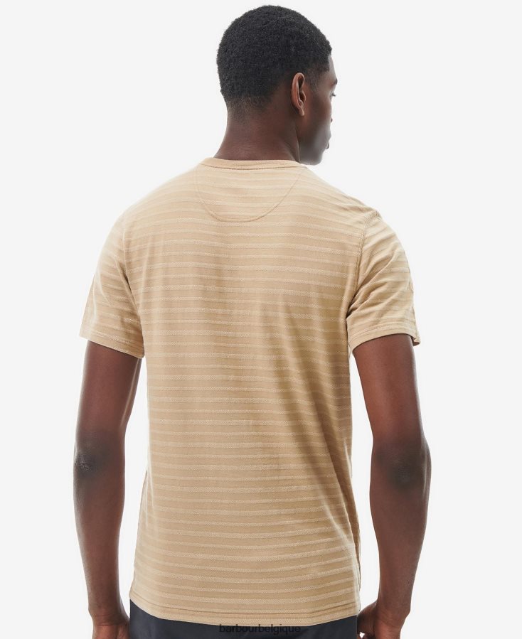vêtements Barbour t-shirt piqué billingham tige de maïs Hommes T2L6ZP901