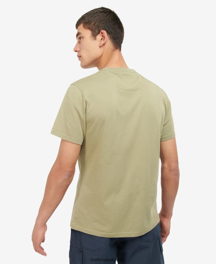 vêtements Barbour t-shirt à poche langdon marine classique Hommes T2L6ZP935