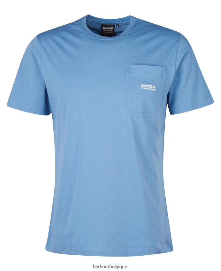 vêtements Barbour t-shirt à poche radok forêt Hommes T2L6ZP852