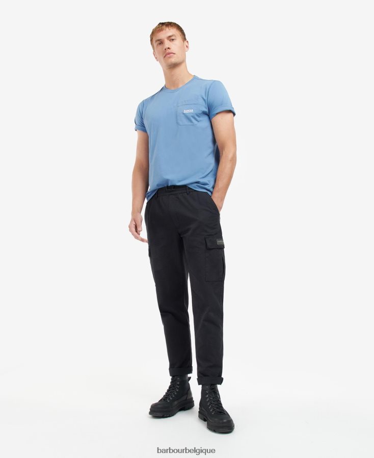 vêtements Barbour t-shirt à poche radok forêt Hommes T2L6ZP852