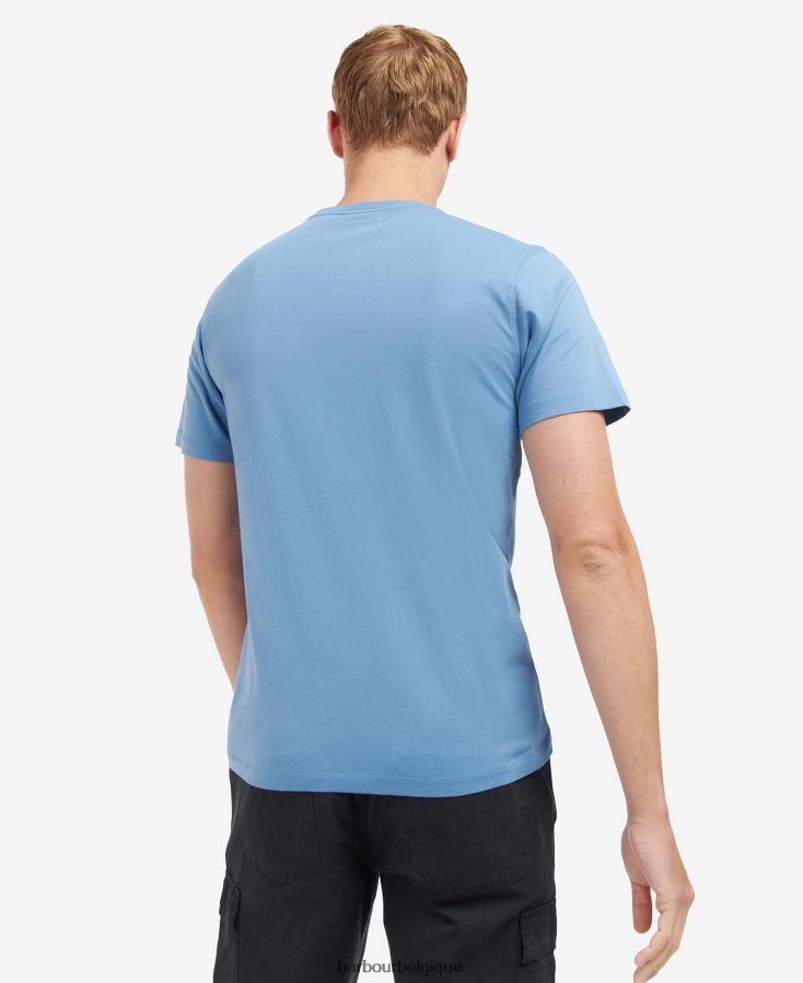 vêtements Barbour t-shirt à poche radok forêt Hommes T2L6ZP852