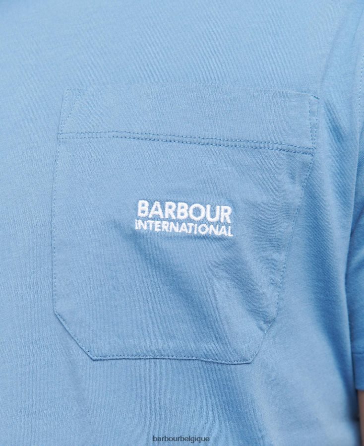 vêtements Barbour t-shirt à poche radok forêt Hommes T2L6ZP852