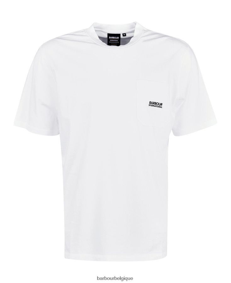 vêtements Barbour t-shirt à poche radok noir Hommes T2L6ZP849