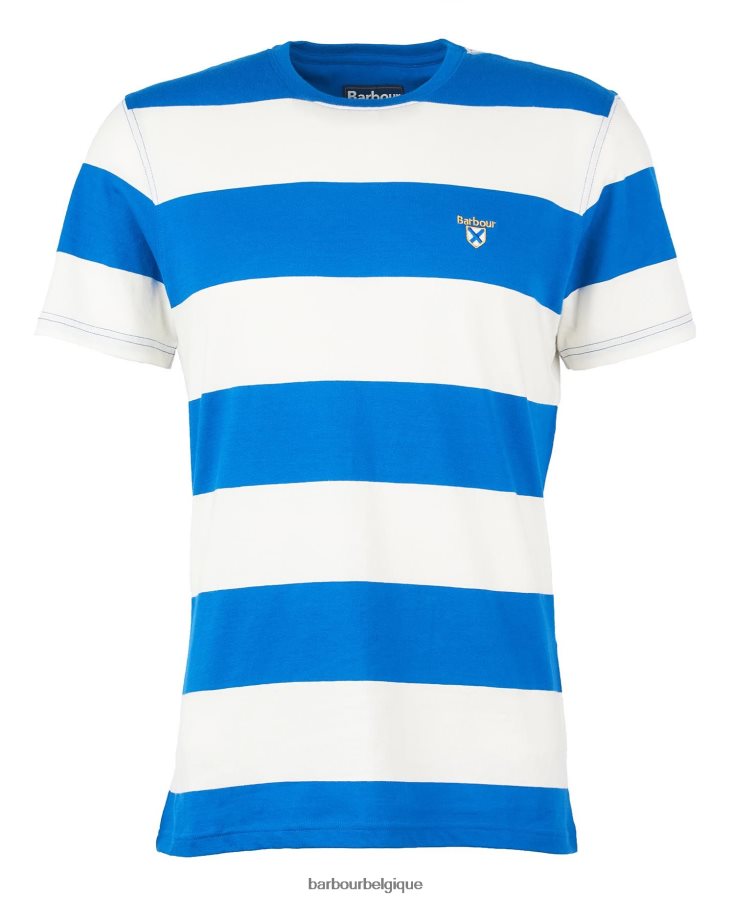 vêtements Barbour t-shirt à rayures cornell sycomore Hommes T2L6ZP923
