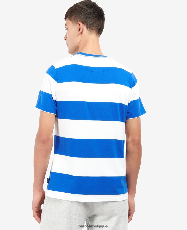 vêtements Barbour t-shirt à rayures cornell sycomore Hommes T2L6ZP923