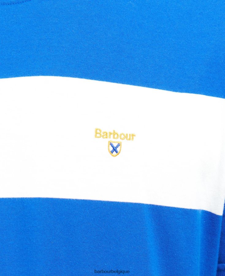vêtements Barbour t-shirt à rayures cornell sycomore Hommes T2L6ZP923