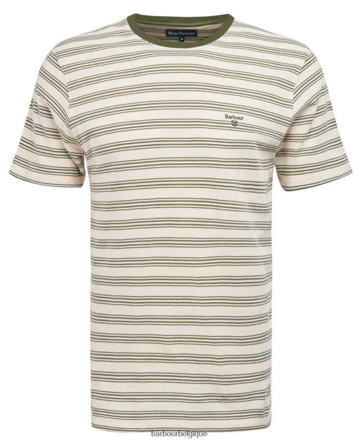 vêtements Barbour t-shirt sherburn tige de maïs Hommes T2L6ZP807