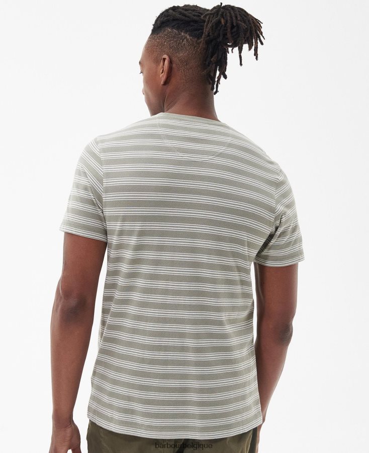 vêtements Barbour t-shirt sherburn tige de maïs Hommes T2L6ZP815