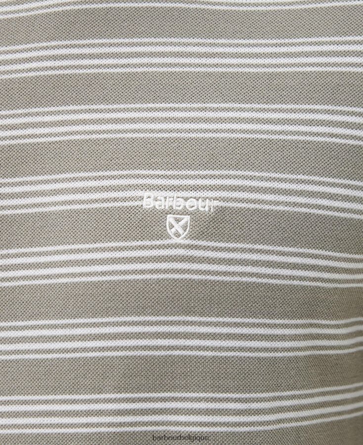 vêtements Barbour t-shirt sherburn tige de maïs Hommes T2L6ZP815