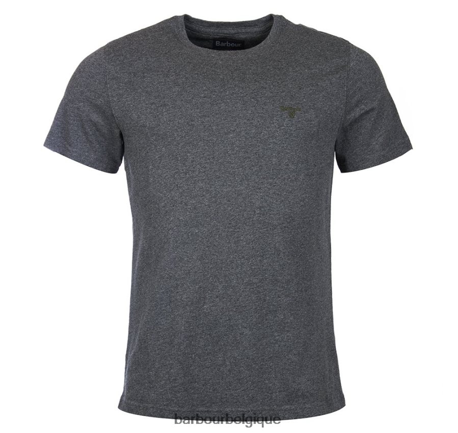 vêtements Barbour t-shirt sport essentiel algue Hommes T2L6ZP747