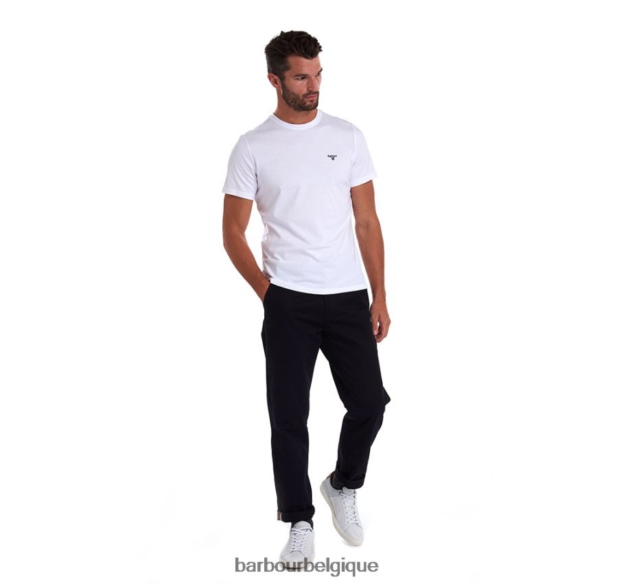 vêtements Barbour t-shirt sport essentiel algue Hommes T2L6ZP751