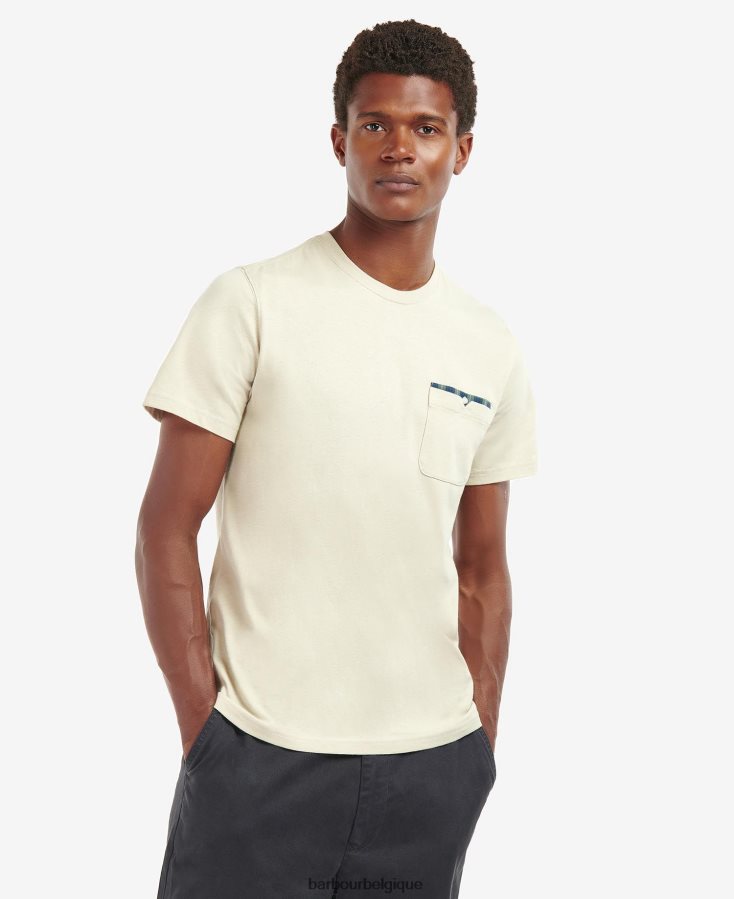 vêtements Barbour t-shirt tayside bleu monaco Hommes T2L6ZP796