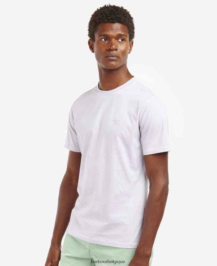 vêtements Barbour t-shirt teint en pièce chardon Hommes T2L6ZP817