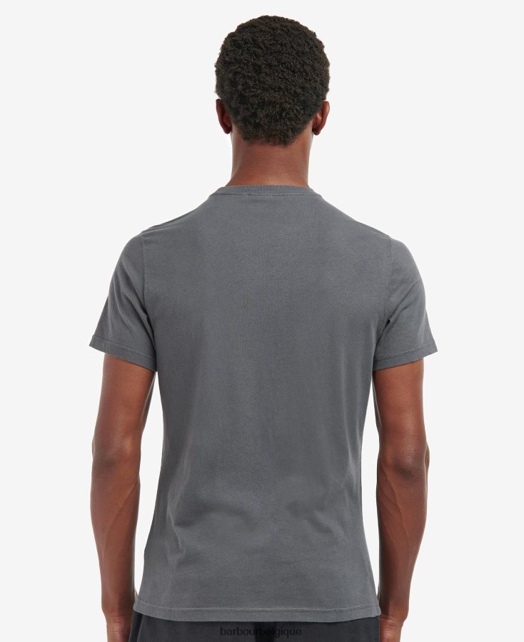 vêtements Barbour t-shirt thurso asphalte/amble Hommes T2L6ZP831