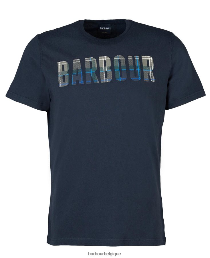 vêtements Barbour t-shirt thurso asphalte/amble Hommes T2L6ZP908