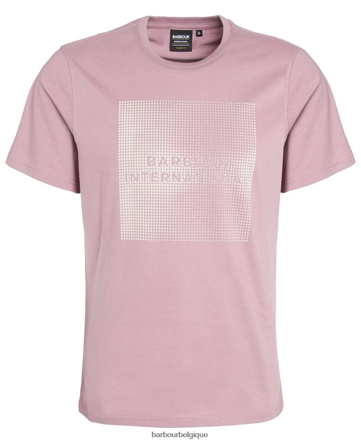 vêtements Barbour t-shirt william chardon noir Hommes T2L6ZP944