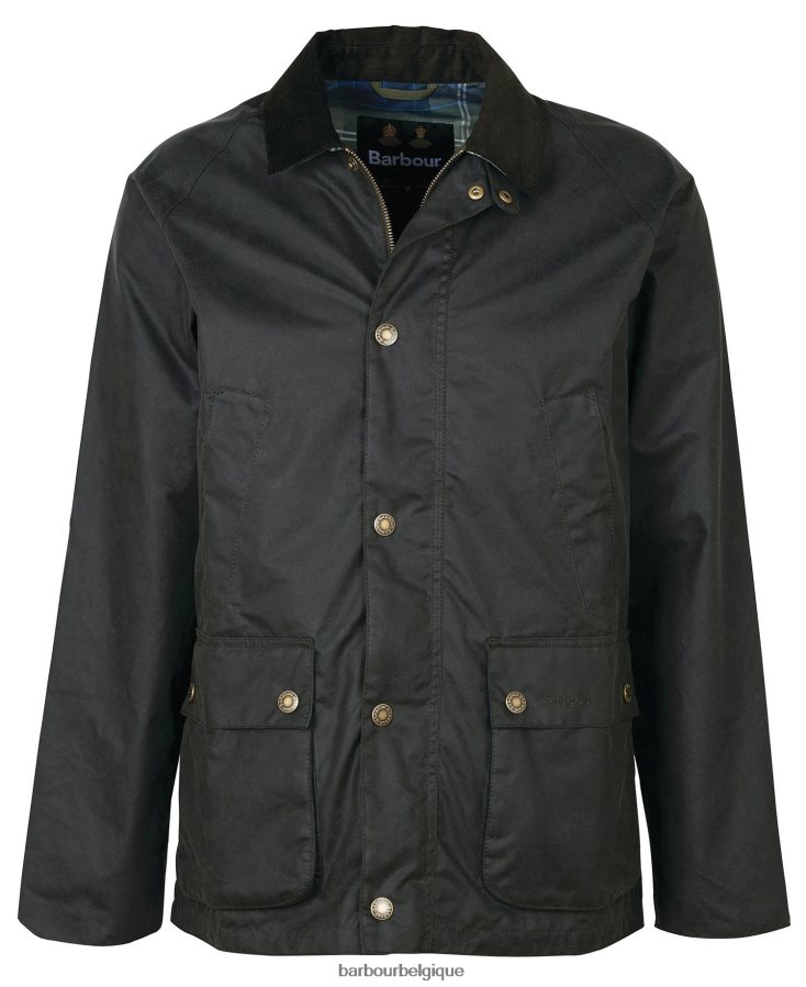 vêtements Barbour veste cirée ambleton marine classique Hommes T2L6ZP45
