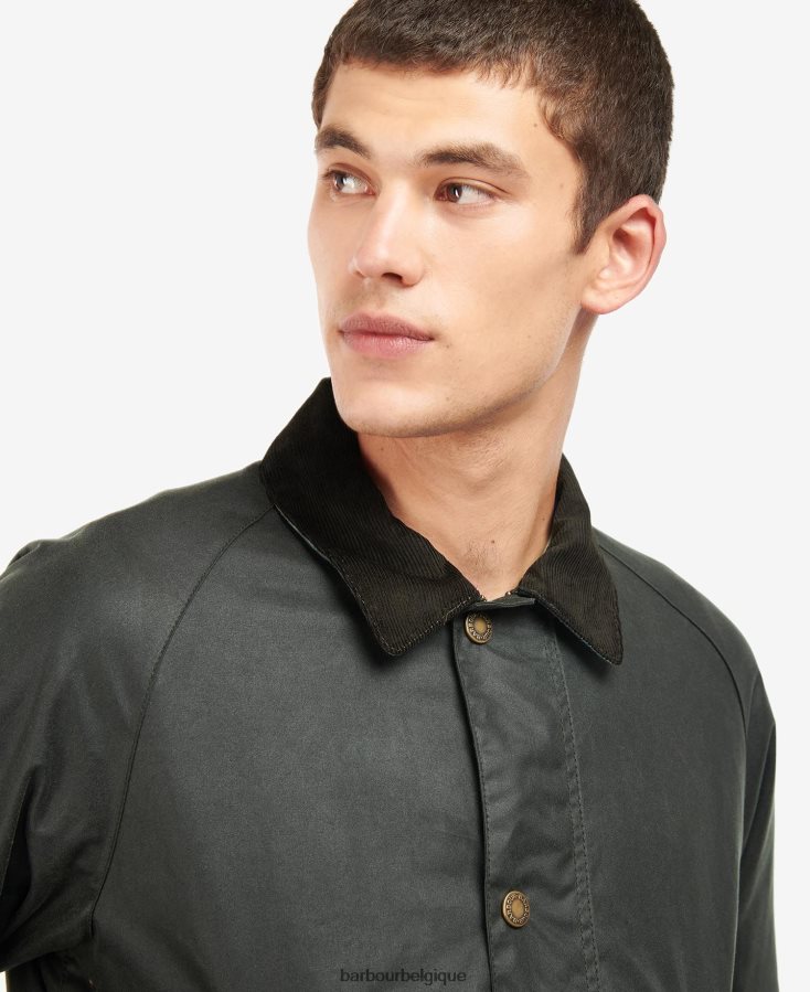 vêtements Barbour veste cirée ambleton marine classique Hommes T2L6ZP45
