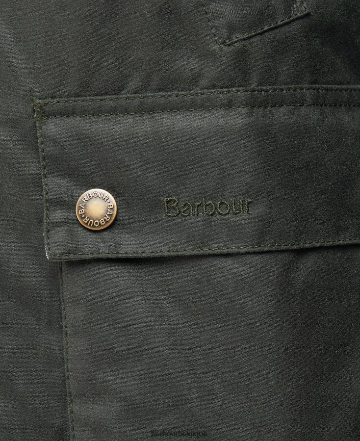 vêtements Barbour veste cirée ambleton marine classique Hommes T2L6ZP45