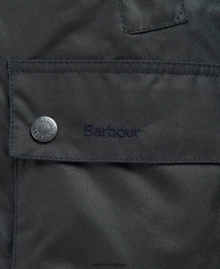 vêtements Barbour veste cirée ambleton marine classique Hommes T2L6ZP51