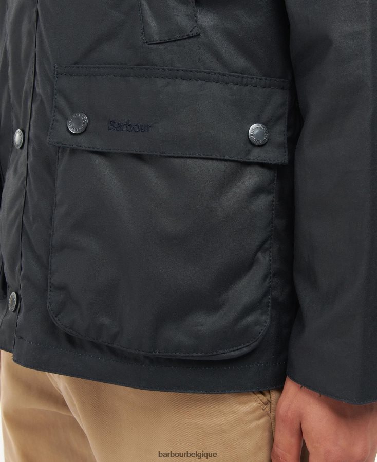 vêtements Barbour veste cirée ambleton marine classique Hommes T2L6ZP51