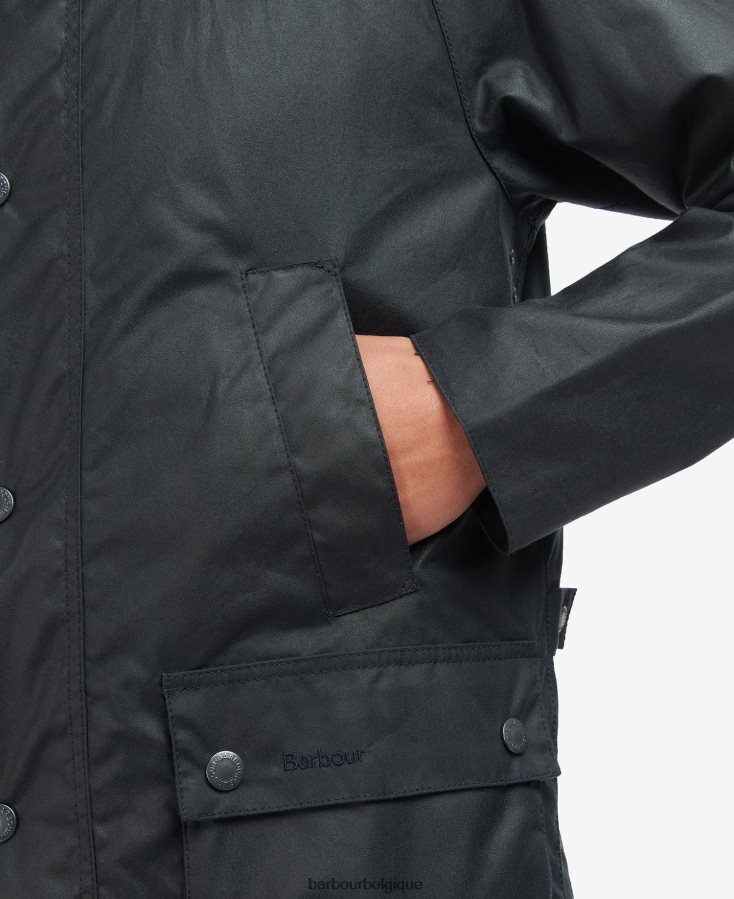 vêtements Barbour veste cirée ambleton marine classique Hommes T2L6ZP51