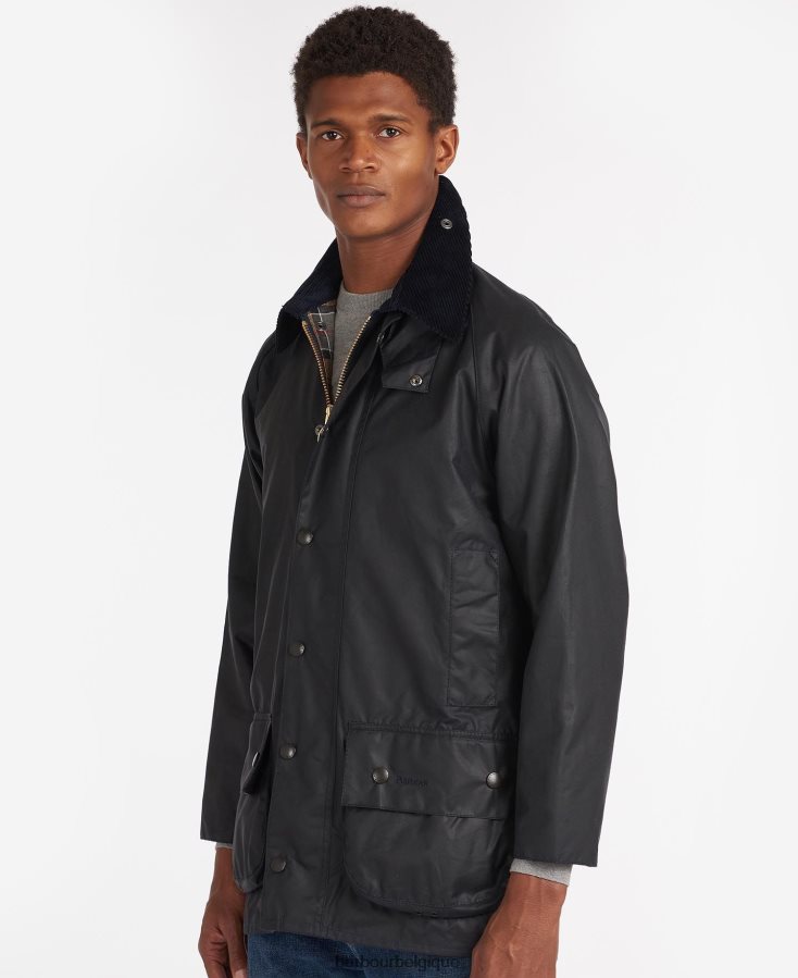 vêtements Barbour veste cirée beaufort noir Hommes T2L6ZP10
