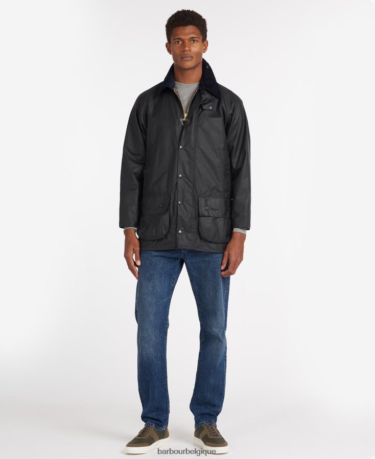 vêtements Barbour veste cirée beaufort noir Hommes T2L6ZP10