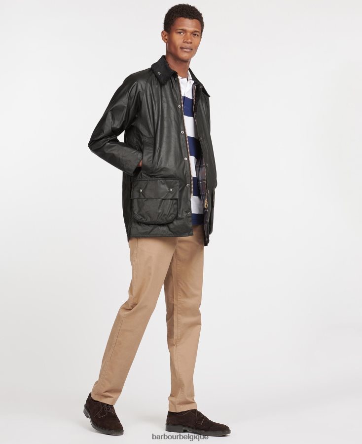 vêtements Barbour veste cirée beaufort noir Hommes T2L6ZP32