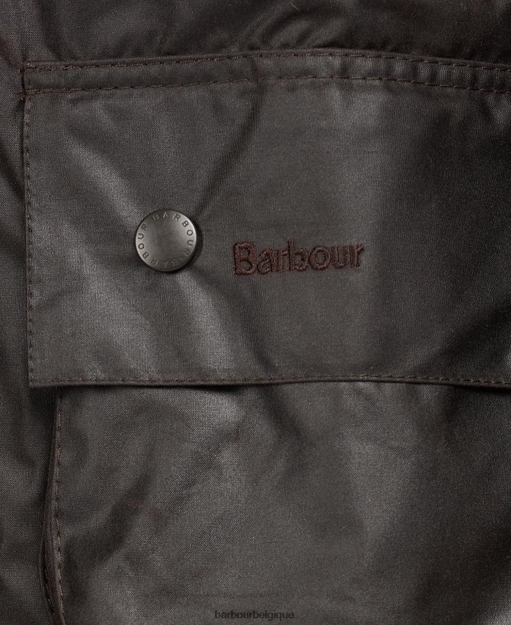 vêtements Barbour veste cirée beaufort noir Hommes T2L6ZP39